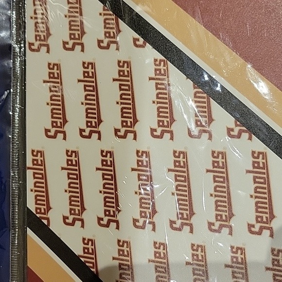 New in Sealed Package: FSU Placemat and Coaster Set - Picture 6 of 8